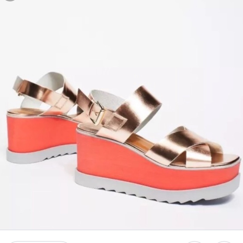 BRAND NEW! Free People So Kate Wedges. Never Worn!